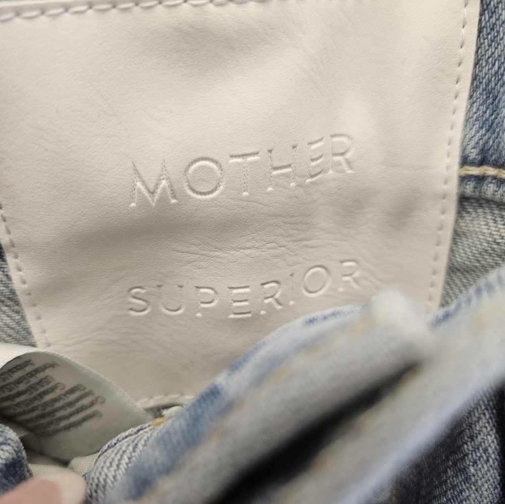 MOTHER The Quartet Breaker Skimp High Waist Straight Leg Denim Jeans NEW - Picture 3 of 9